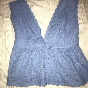 Baby blue zaful tank